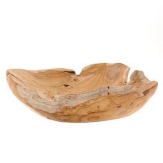 Teak &#39;Bowl&#39; (Lavo/Lawas) DRY (Various Sizes)