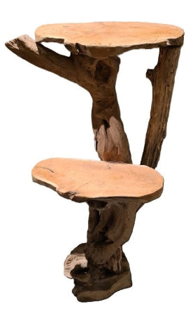 Teak &#39;Pot Holder&#39; (DRY) (D50cm x H120cm)