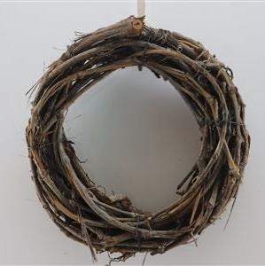 Wreath &#39;Grape Wood&#39; (Natural) (DRY) (Various Sizes)