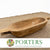 Teak 'Bowl' Pin (DRY) (Various Sizes)