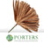 Palm 'Raphis' Leaves (Painted) (Various Colours) (52cm) (x10)