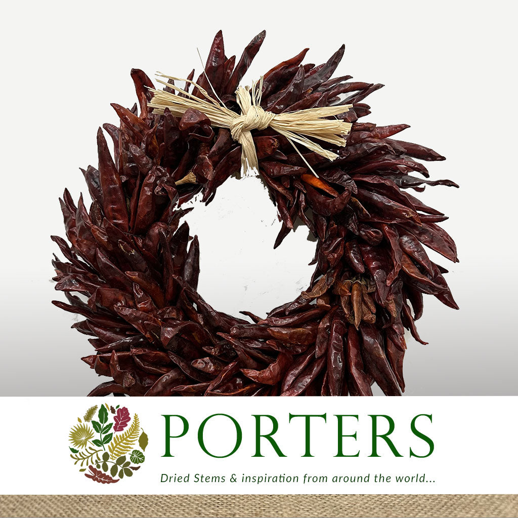 Wreath &#39;Chilli Peppers&#39; (DRY) (Various Sizes)